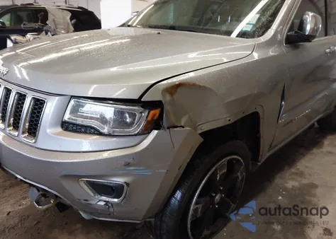 2014 Jeep Grand Cherokee Overland из США, поврежденный, VIN 1C4RJFCG3EC207665